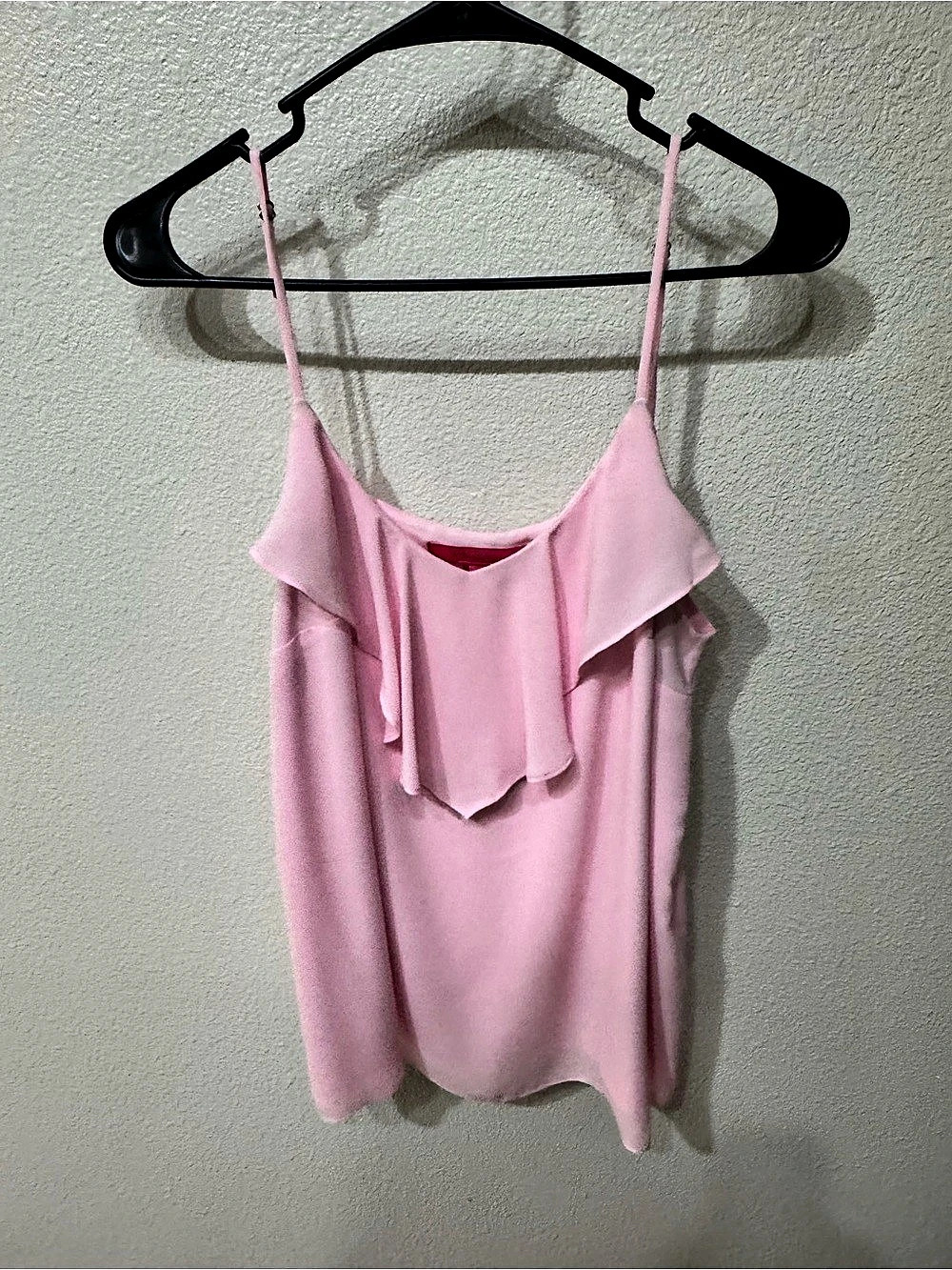 Lilly Pulitzer Ruffle Camisole in Pink Large Like New